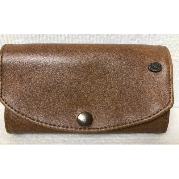 FS original Leather Wallet, Light Brown, 6.5x4" - Picture 1 of 9